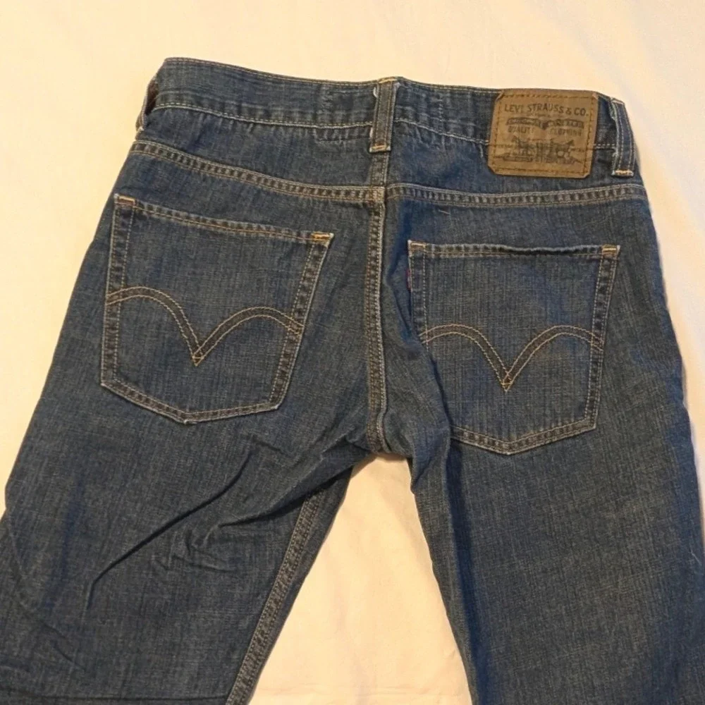 Levis 511 Skinny Jeans Mens 31x30 Dark Wash Blue Denim 100% Cotton